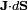 \scriptstyle \mathbf{J}\cdot d\mathbf{S}