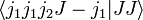 \langle j_1 j_1 j_2 J-j_1|J J\rangle