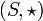 (S,{\star})