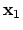 ${\bf x}_1$