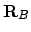 ${\bf R}_B$