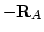 $-{\bf R}_A$