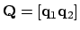 ${\bf Q}=[{\bf q}_1 {\bf q}_2]$