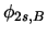 $\phi_{2s,B}$