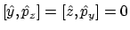 $[\hat{y},\hat{p}_z] = [\hat{z},\hat{p}_y] = 0$