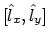 $\displaystyle [\hat{l}_x,\hat{l}_y]$