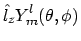 $\displaystyle \hat{l}_z Y^l_m(\theta,\phi)$
