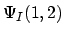 $\displaystyle \Psi_I(1,2)$