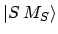 $\vert S \: M_S \rangle$