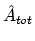 $\hat{A}_{tot}$