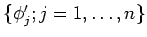 $\{\phi'_j; j=1,\ldots,n\}$