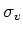 $\sigma_v$