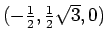 $(-\frac{1}{2},\frac{1}{2}\sqrt{3},0)$
