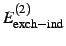 $E_\mathrm{exch-ind}^{(2)}$