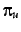 $\pi_u$