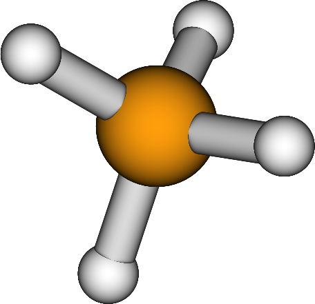 Methaanmolecule